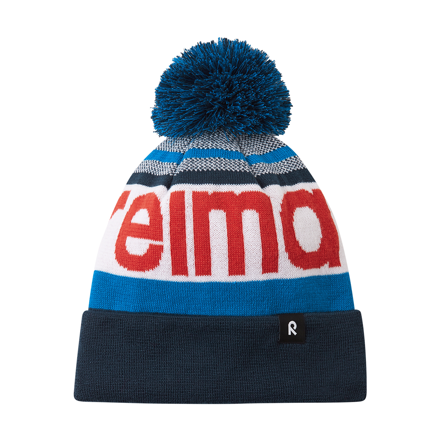 Dziecięca czapka zimowa Reima Taasko navy blue - 56/58 cm