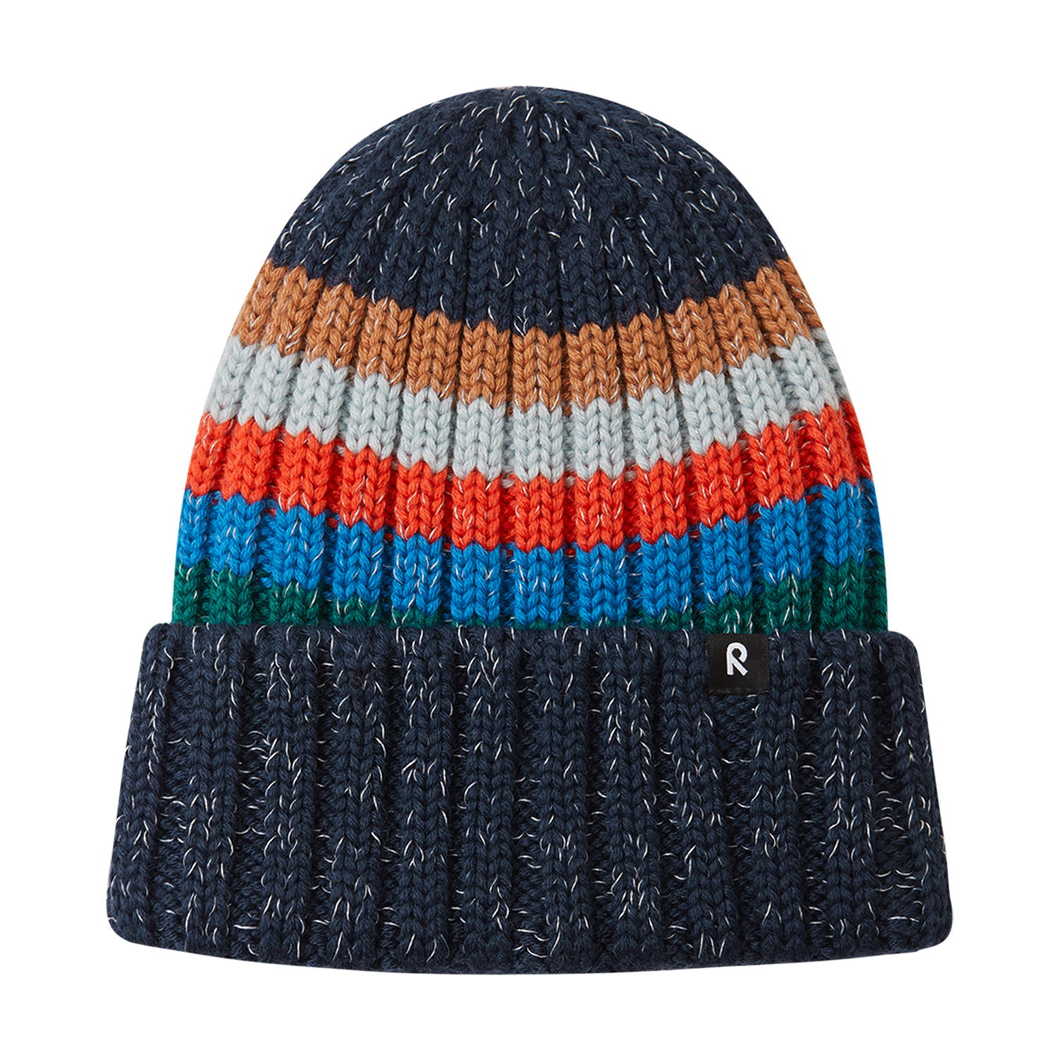 Dziecięca czapka z merino Reima Vilke navy - 54