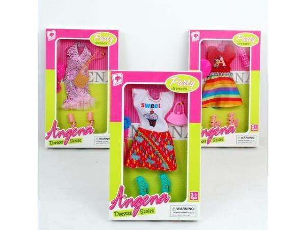 Ubranka dla lalek z akcesoriami mix