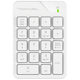 A4Tech FSTYLER, numerická (FGK21C-WH) Biała