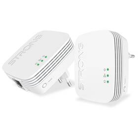 Transmiter sieciowy Strong 600 TRI MINI, 3 jednotky (POWERL600TRIMINI) Biały