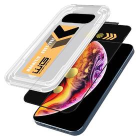Szkło ochronne WG s aplikátorem na Apple iPhone 15 Pro (11857) Czarne