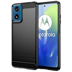 Obudowa dla telefonów komórkowych WG Carbon na Motorola Moto G04 4G (12216) Czarny