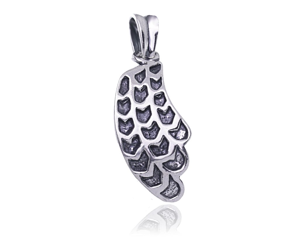 Wisiorek Srebrny Skrzydła Skrzydło Srebro 925 32Mm