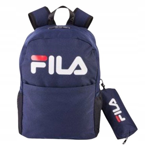 Fila plecak szkolny niebieski plus piórnik