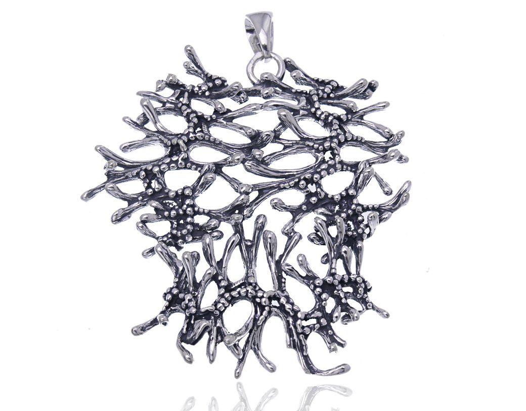 Duży Wisiorek Srebrny Srebro 925 Elegancki 20 Gram