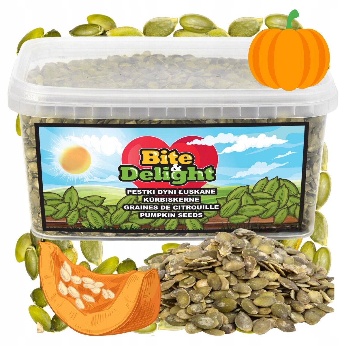 Pestki Dyni Łuskane 1,5Kg Zdrowe Świeże Bez S02 Smaczne Jakość Premium