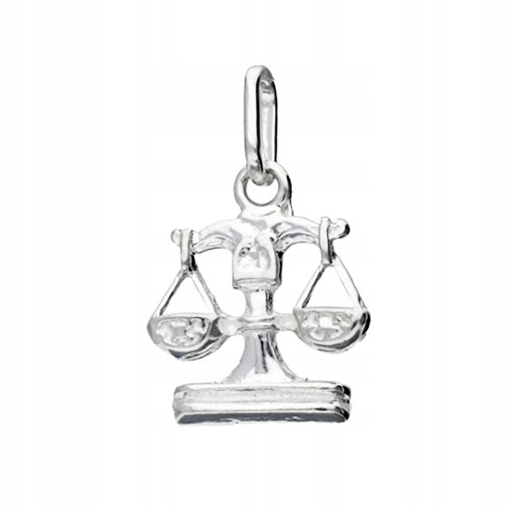 Wisiorek Srebrny Znak Zodiaku Srebro 925 Waga