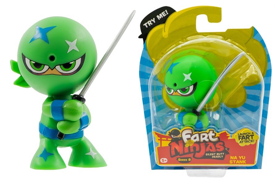 Fart Ninjas figurka z dźwiękiem Na Yu Stank Seria 8