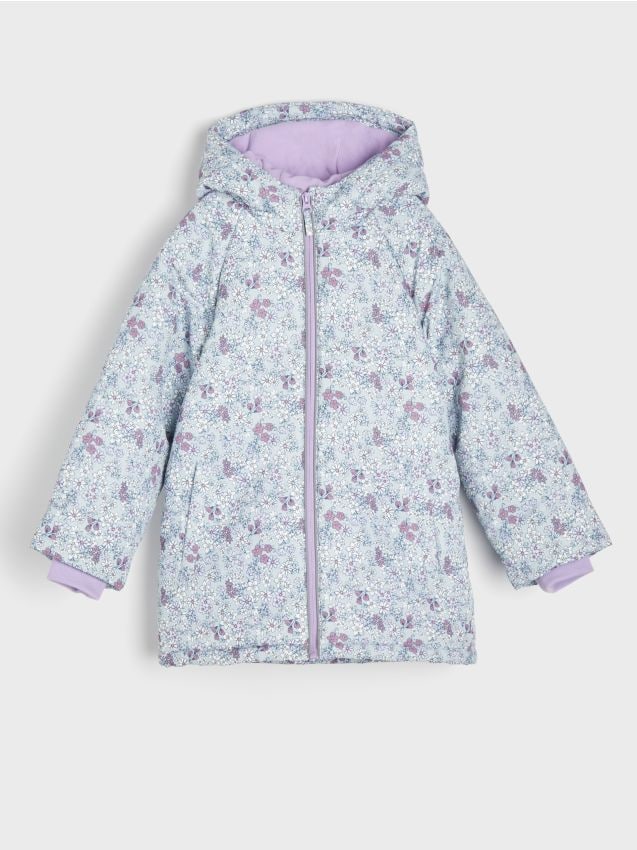 Sinsay - Płaszcz z kapturem - wielobarwny