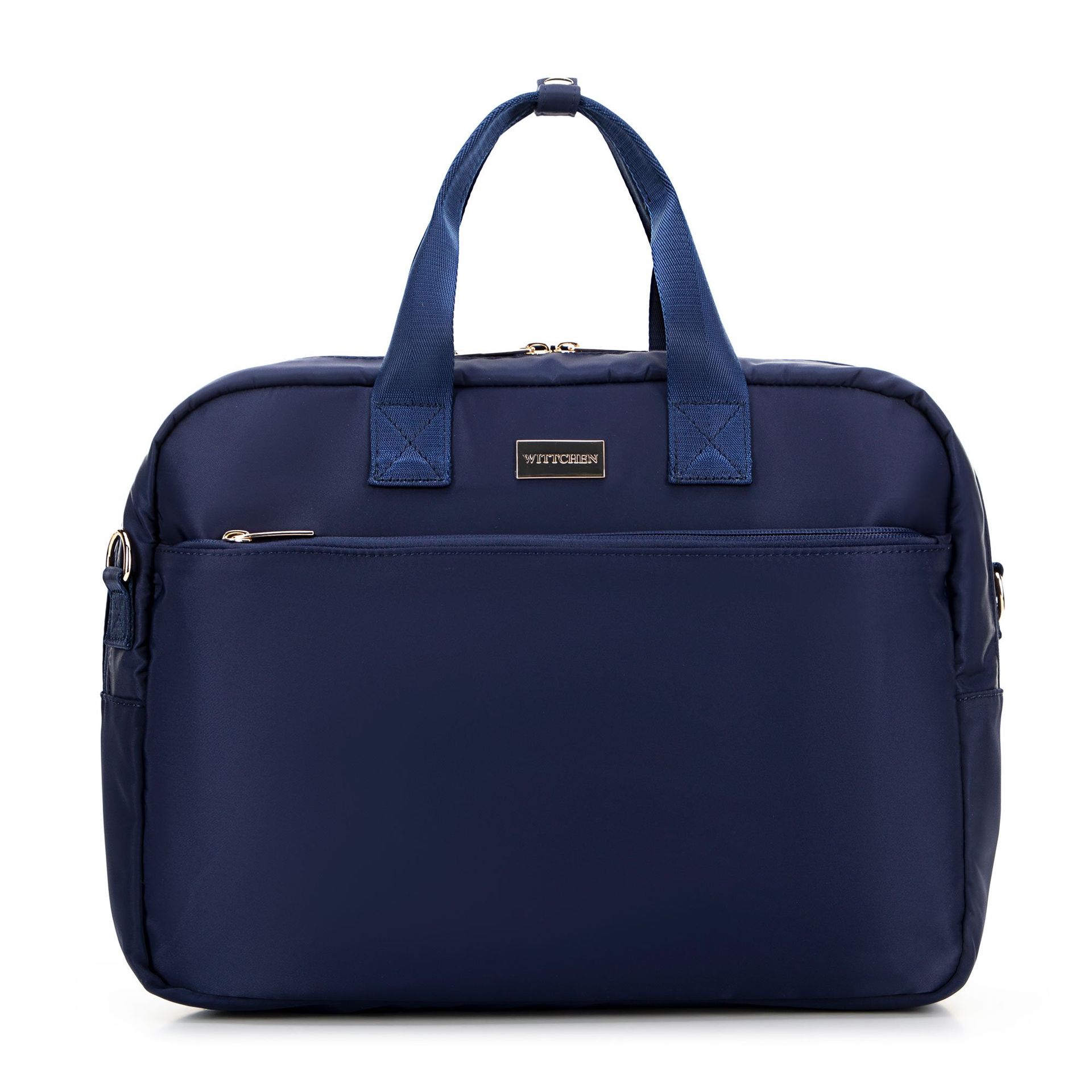 Damska torba na laptopa 15’’ z nylonu granatowa