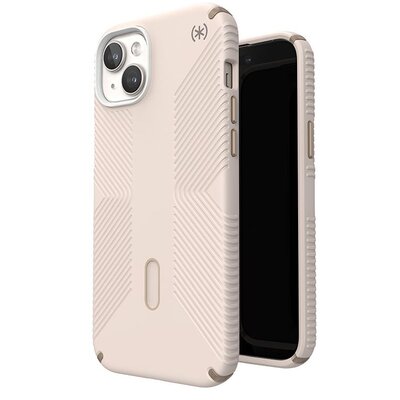Speck Presidio2 Grip ClickLock & Magsafe do iPhone 15 Plus / iPhone 14 Plus (Bleached Bone / Heirloom Gold / Hazel Brown)