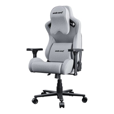 Anda Seat Kaiser Frontier XL Gamingowy do 150kg Tkanina Szary