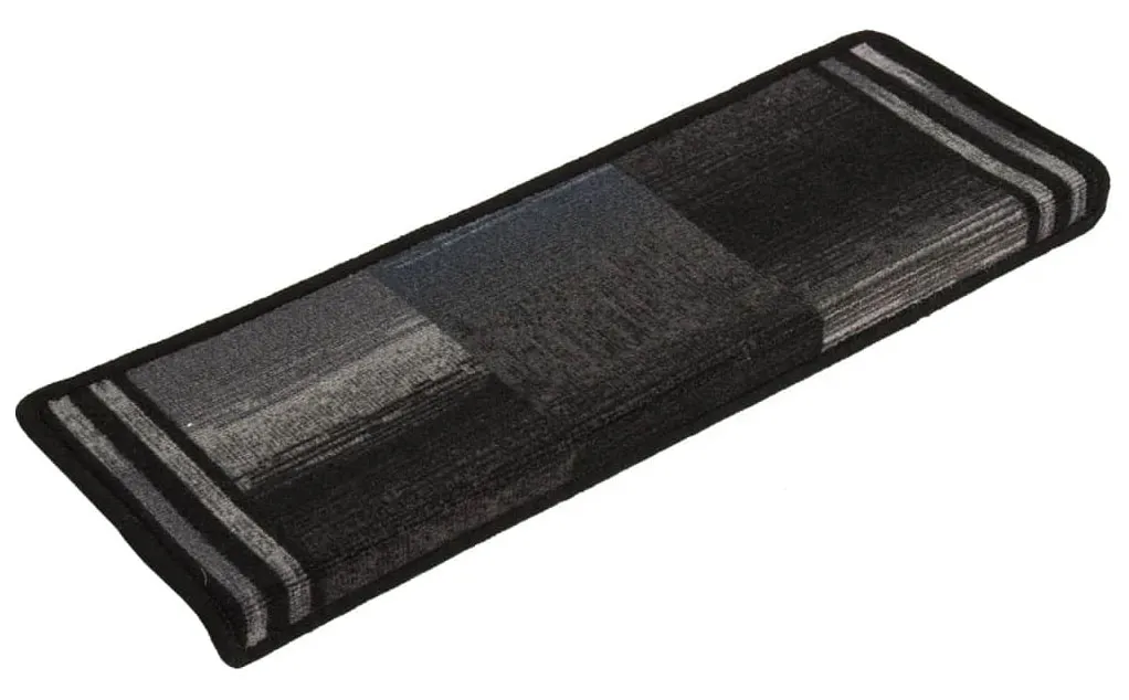 Samoprzylepne nakładki na schody czarny + szary K6-H34