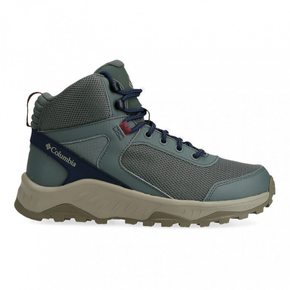 Damskie buty trekkingowe Columbia Women\'s Trailstorm Ascend Mid Waterproof Hiking Boots - szare - COLUMBIA