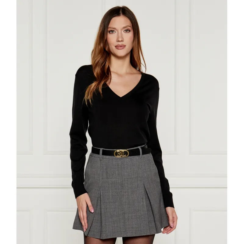 Tommy Hilfiger Wełniany sweter | Regular Fit