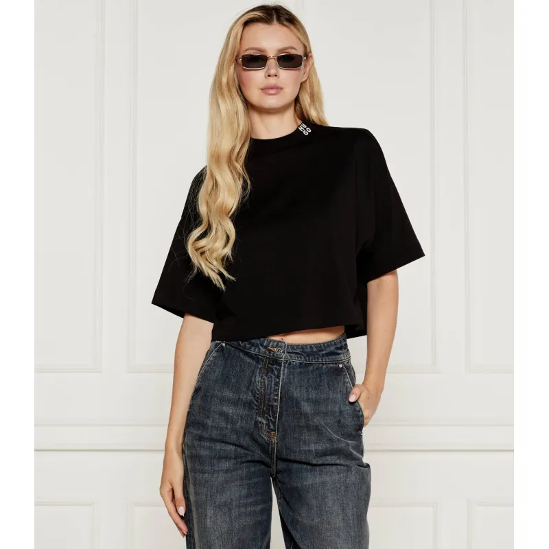 HUGO T-shirt Damelody | Cropped Fit