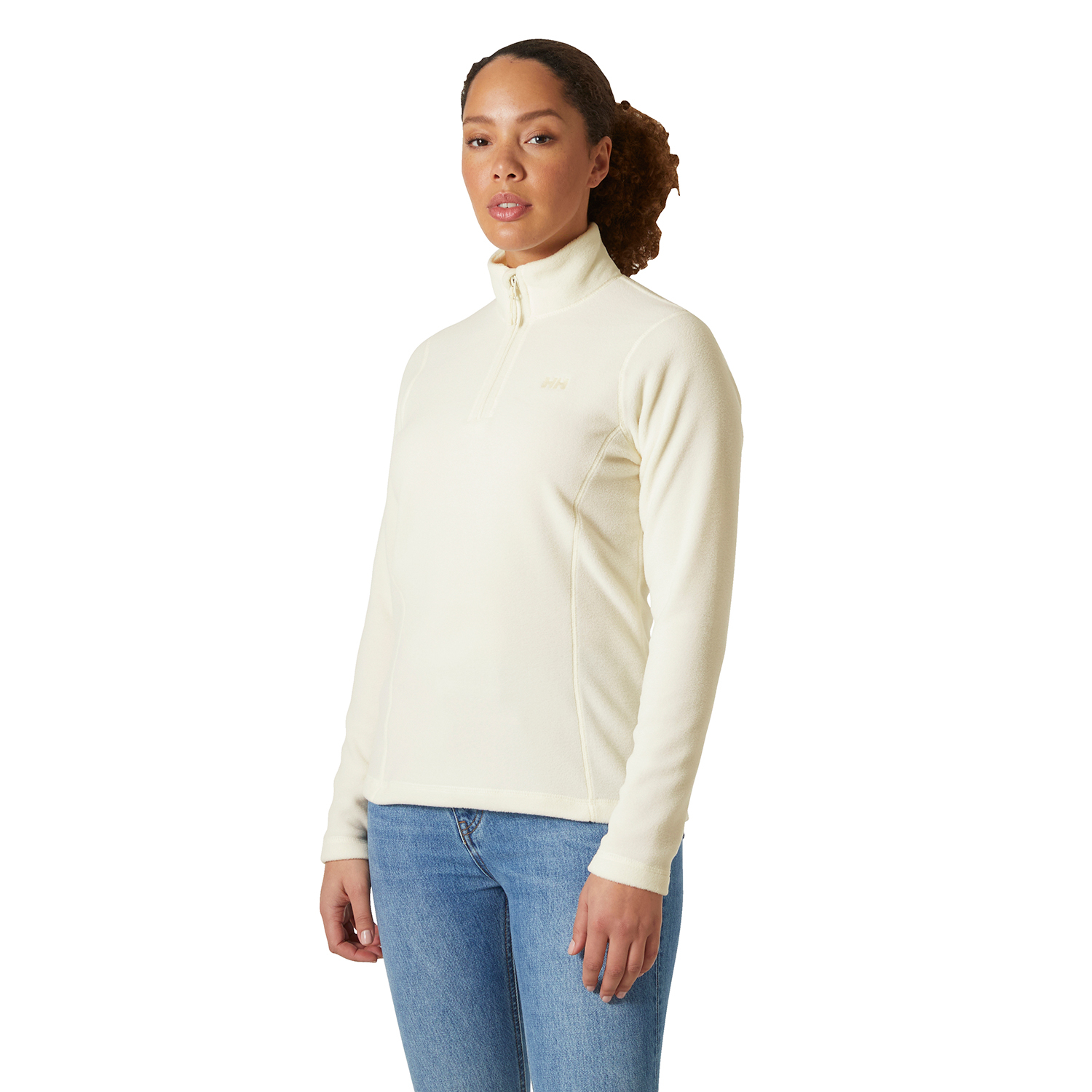 Damski polar Helly Hansen Daybreaker 1/2 Zip Fleece snow - S