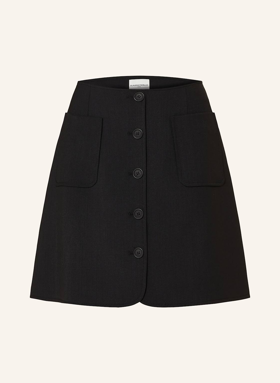 Claudie Pierlot Spódnica schwarz