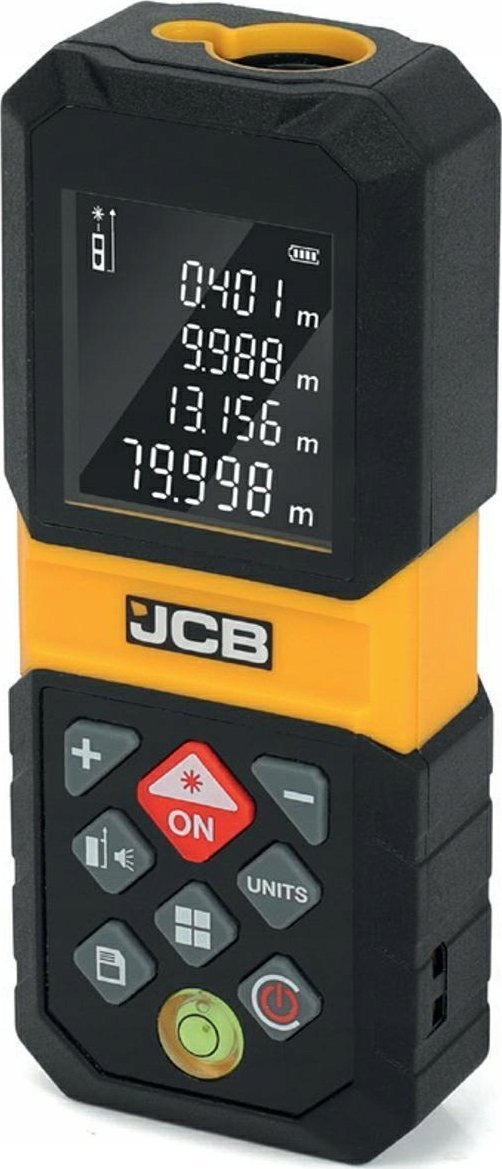Dalmierz laserowy JCB JCB DALMIERZ LASEROWY 80m AKUMULATOROWY Li-Ion USB C