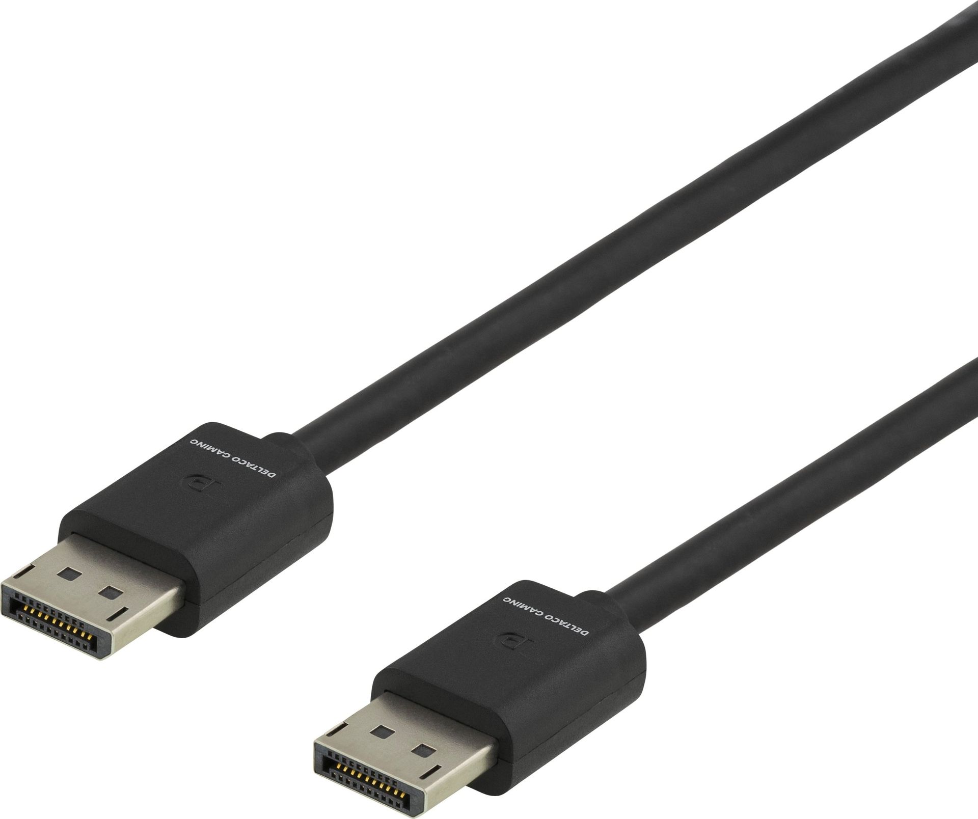 Deltaco DisplayPort 1.4 kabelis, 7680x4320 60Hz, 2m DELTACO GAMING juodas / GAM-060