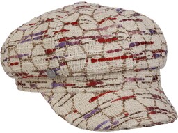 Czapka Kaszkiet Colour Spots by Lierys, kremowobiały, One Size