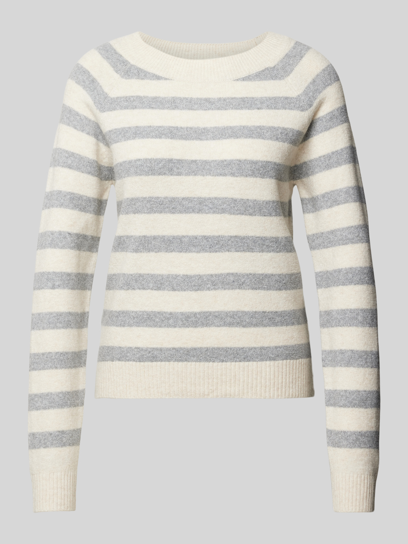 Sweter z dzianiny z długim rękawem model ‘DOFFY’