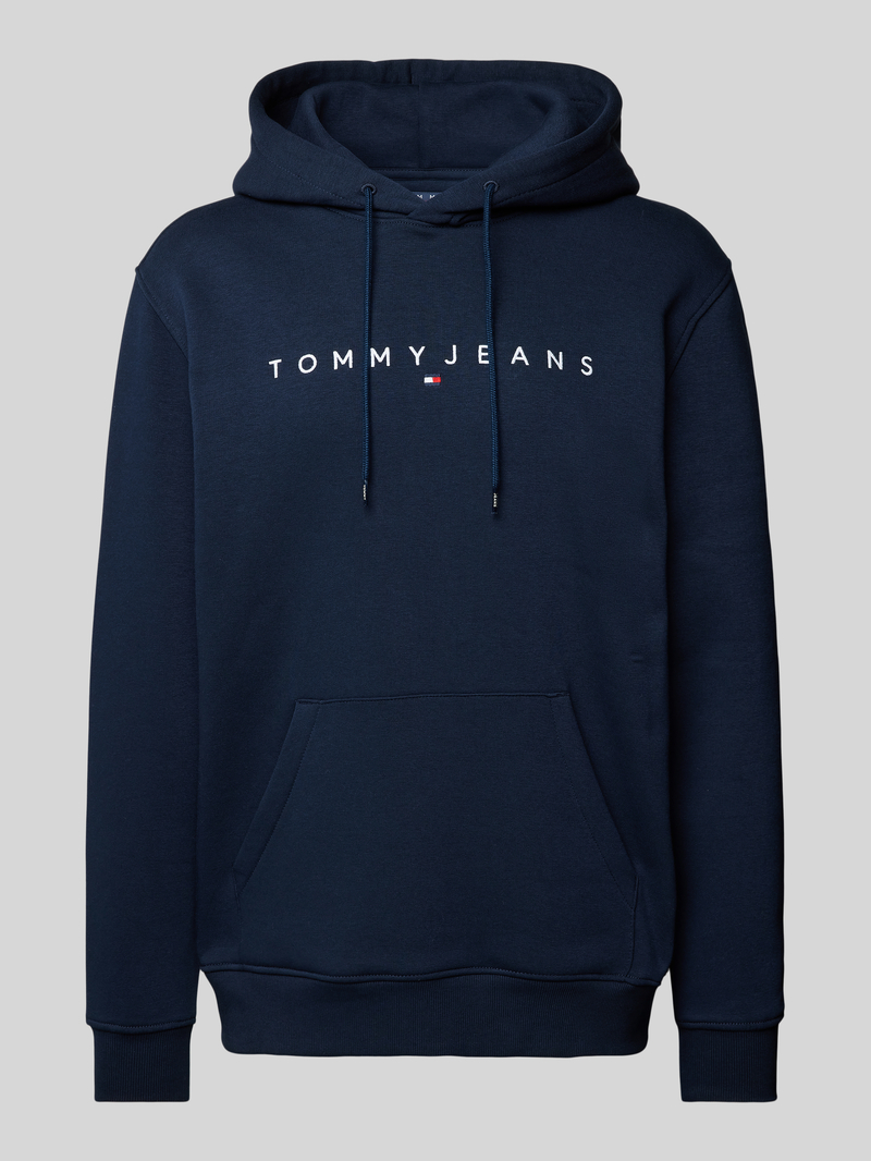 Bluza z kapturem z wyhaftowanym logo