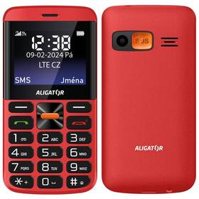 Aligator A910 4G Senior A910R Czerwony