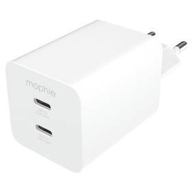 Ładowarka sieciowa ZAGG 50W, 2x USB-C PD, Essentials Power Adapter (409911854) Biały
