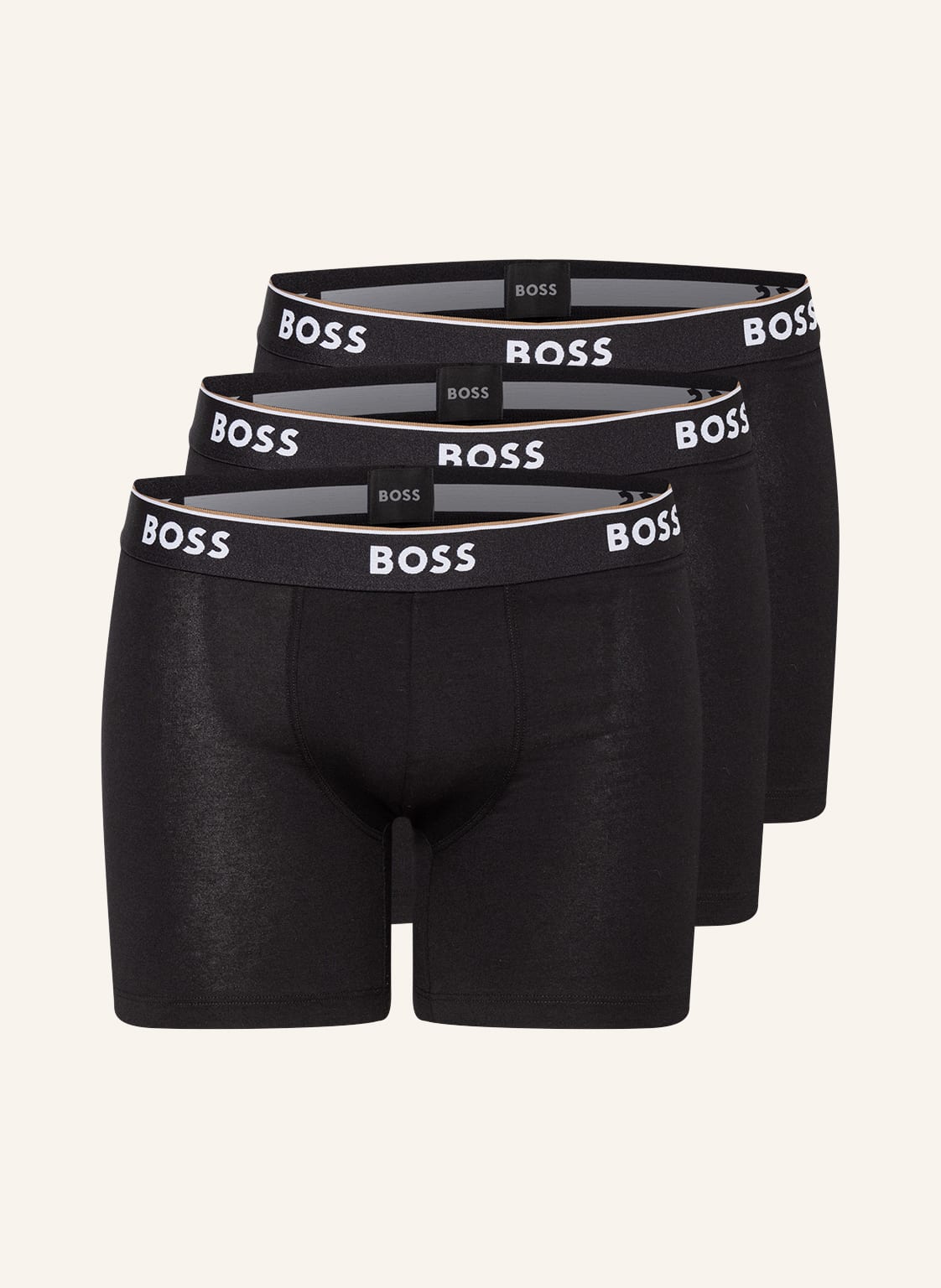 Boss Bokserki, 3 Szt. schwarz