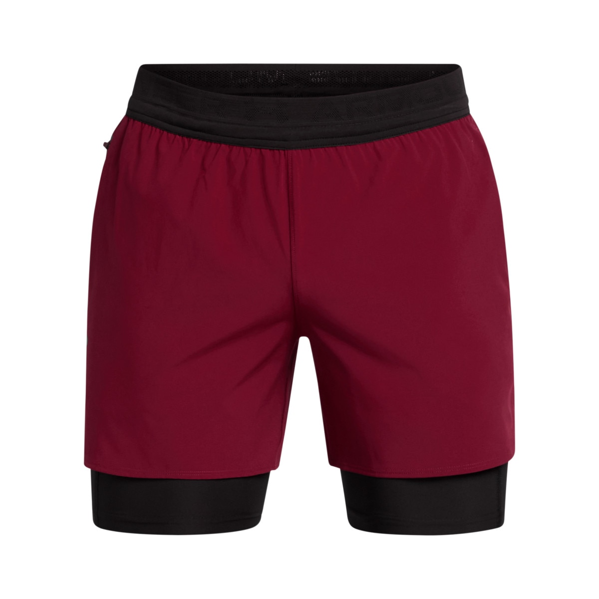 Męskie spodenki treningowe Under Armour UA Vanish Elite 2in1 Short - czerwone - UNDER ARMOUR