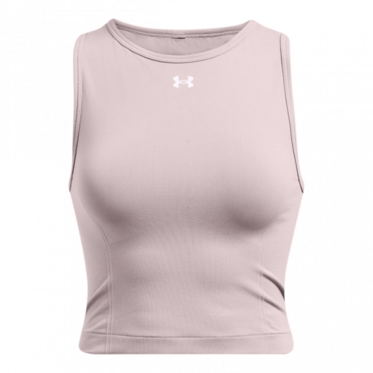 Damski top treningowy Under Armour UA Vanish Seamless Tank - beżowy - UNDER ARMOUR