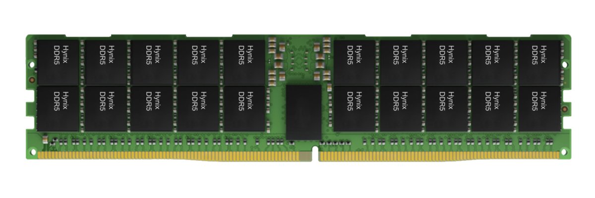 Pamięć RAM 1x 16GB Hynix ECC REGISTERED DDR5 1Rx8 4800MHz PC5-38400 RDIMM HMCG78MEBRA115N