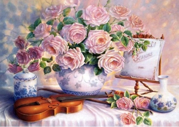 Diamentowa Mozaika Dusza Artysty 30x40