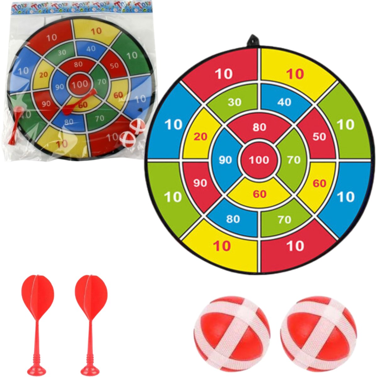 Dart Gra Na Rzepy Tarcza Bezpieczne Rzutki Lotki Zręcznościowa Dla Dzieci