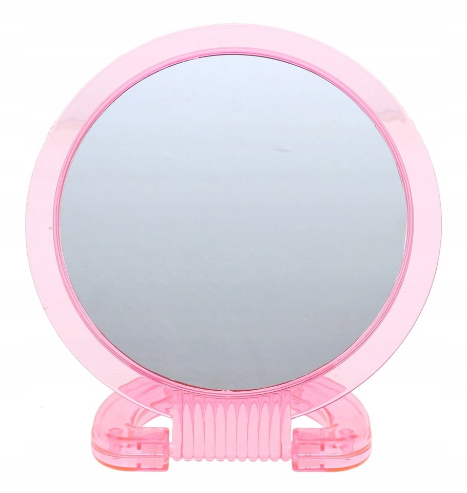 LUSTERKO DWUSTRONNE Kosmetyczne 15cm Lustro Łazienkowe Do Makijażu A960