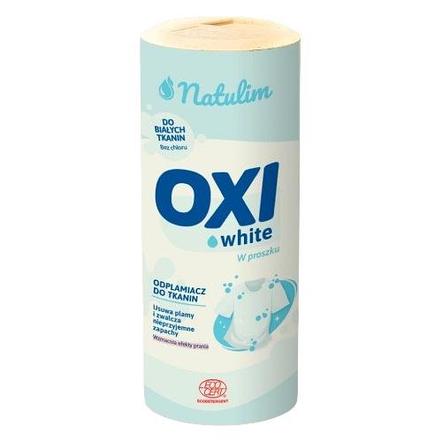 NATULIM OXI White Odplamiacz w proszku do białych tkanin, 500g