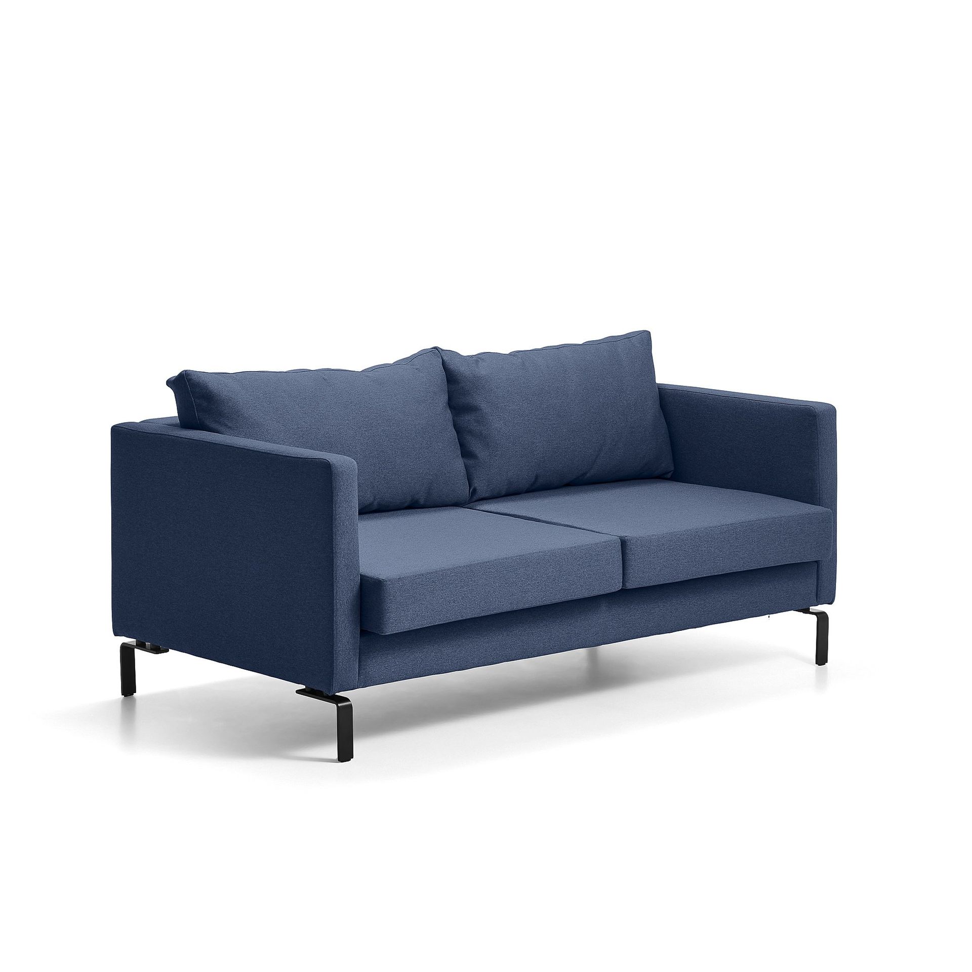 Sofa HARMONY, 2-osobowa, tkanina Etna, niebieski