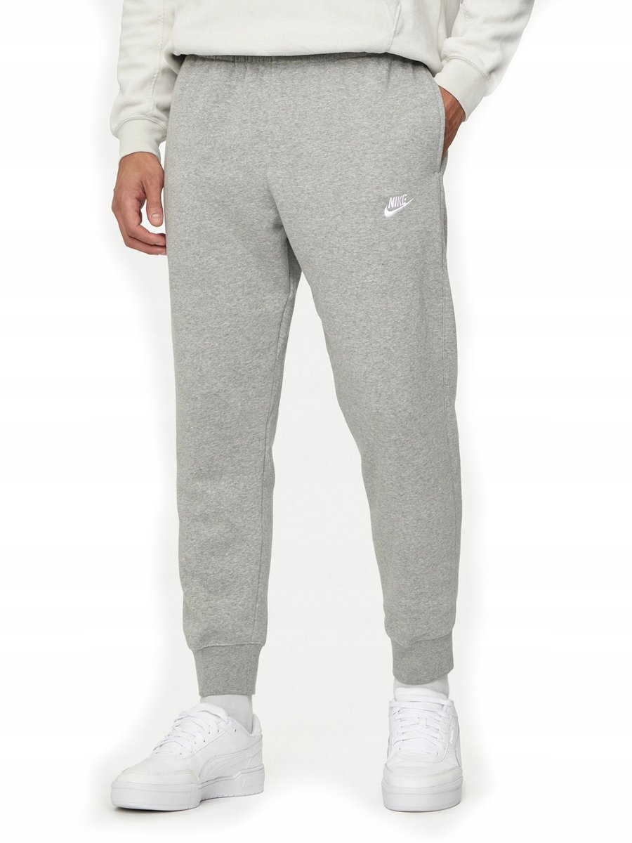 SPODNIE dresowe męskie NIKE BV2671-063 szare dresy joggery sportowe XS