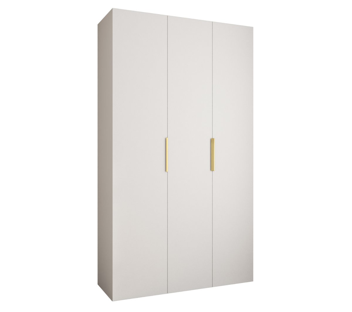 Szafa trzydrzwiowa Como 4 140 gł.40 biały+złoty