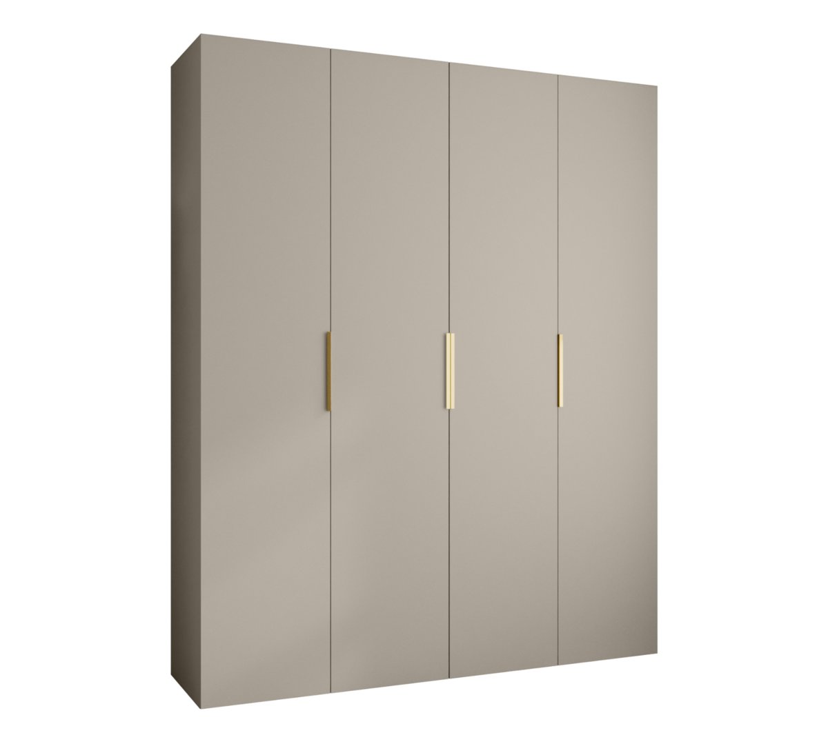 Szafa czterodrzwiowa Como 4 200 gł.50 kaszmir+złoty