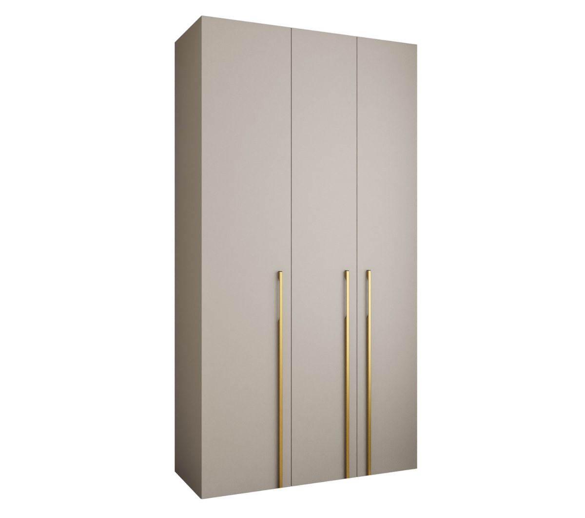 Szafa trzydrzwiowa Como 3 130 gł.40 kaszmir+złoty