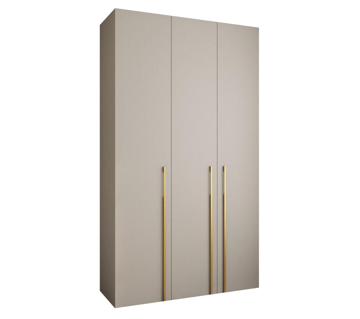 Szafa trzydrzwiowa Como 3 140 gł.50 kaszmir+złoty