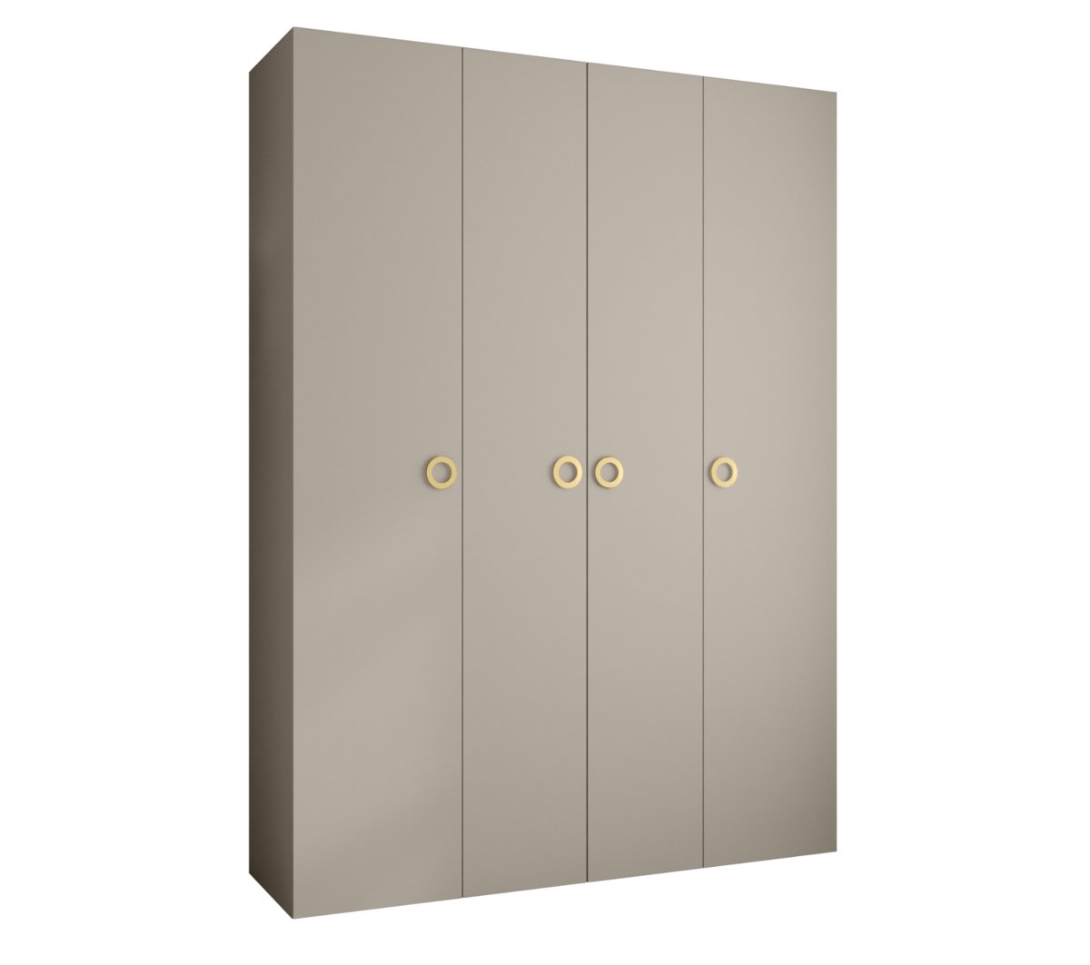 Szafa czterodrzwiowa Como 1 180 gł.50 kaszmir+złoty