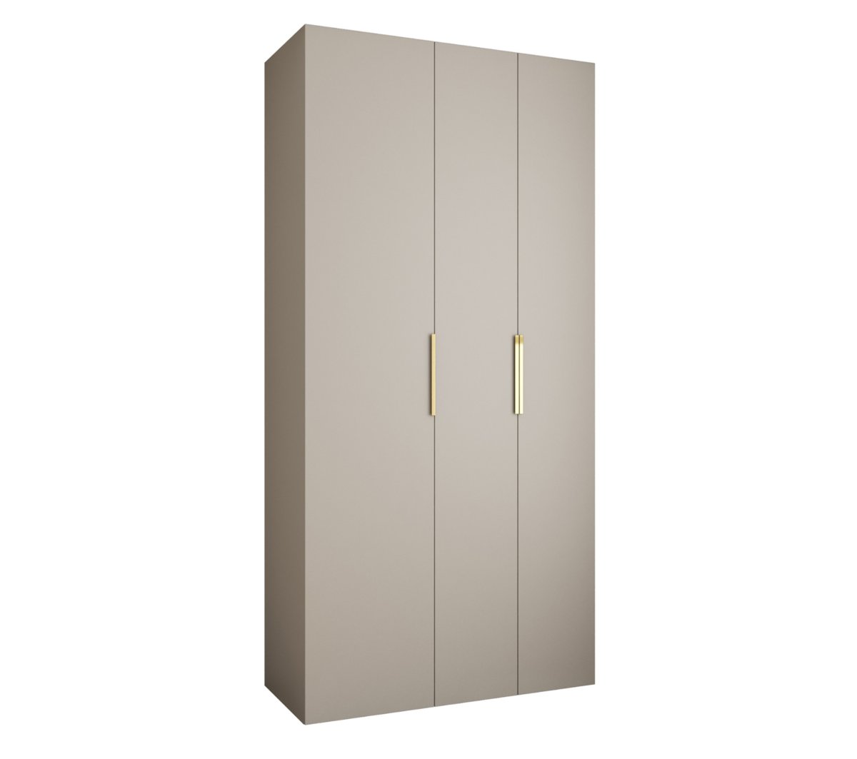 Szafa trzydrzwiowa Como 4 120 gł.50 kaszmir+złoty