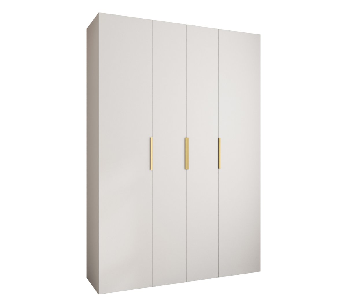 Szafa czterodrzwiowa Como 4 170 gł.40 biały+złoty