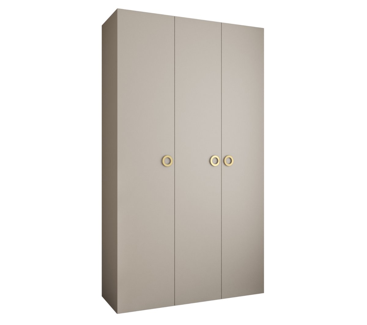 Szafa trzydrzwiowa Como 1 140 gł.40 kaszmir+złoty