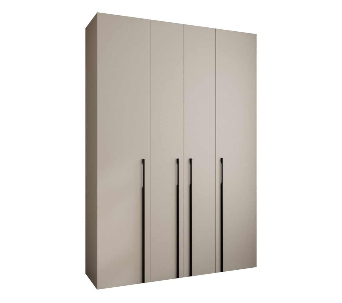 Szafa czterodrzwiowa Como 3 170 gł.50 kaszmir+czarny