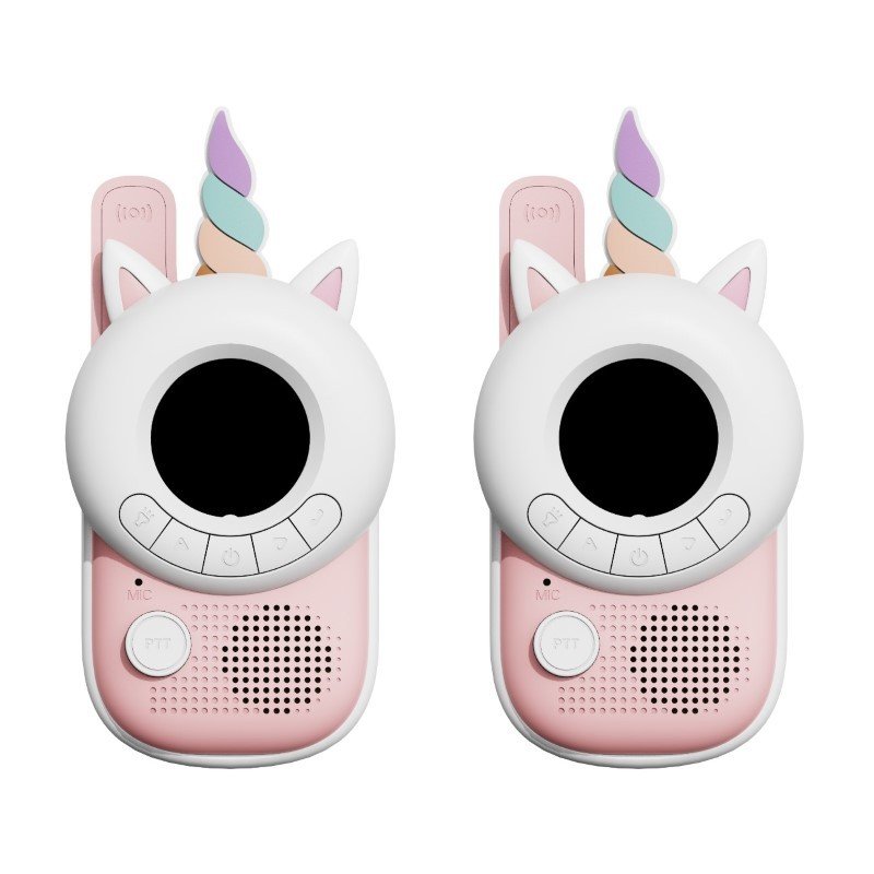 The Zoofamily - Krótkofalówki dla dzieci Zoo Walkie Talkie - Unicorn